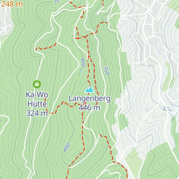 Map of Langenberg