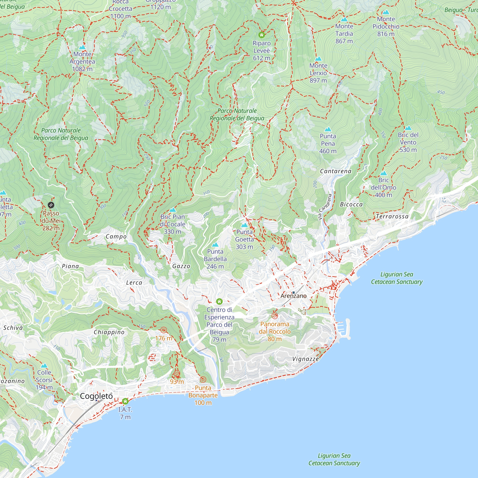 Cabanette map
