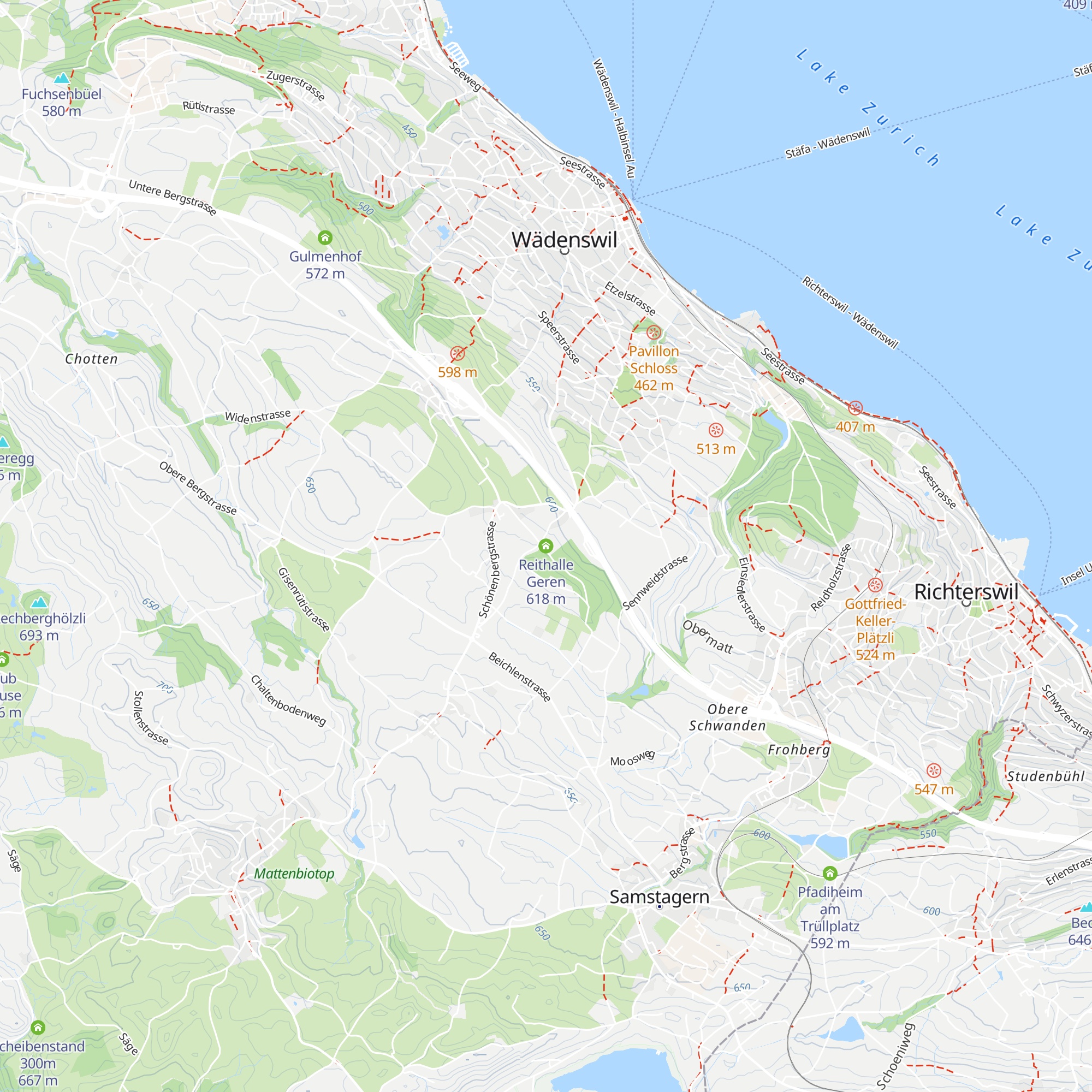 Reithalle Geren map
