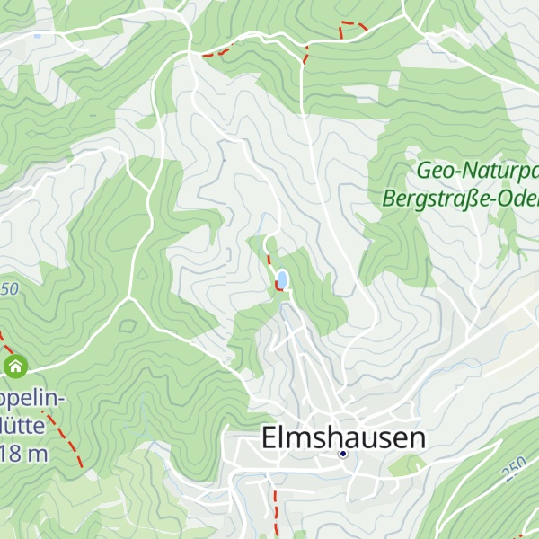 Map of Striethteichhütte
