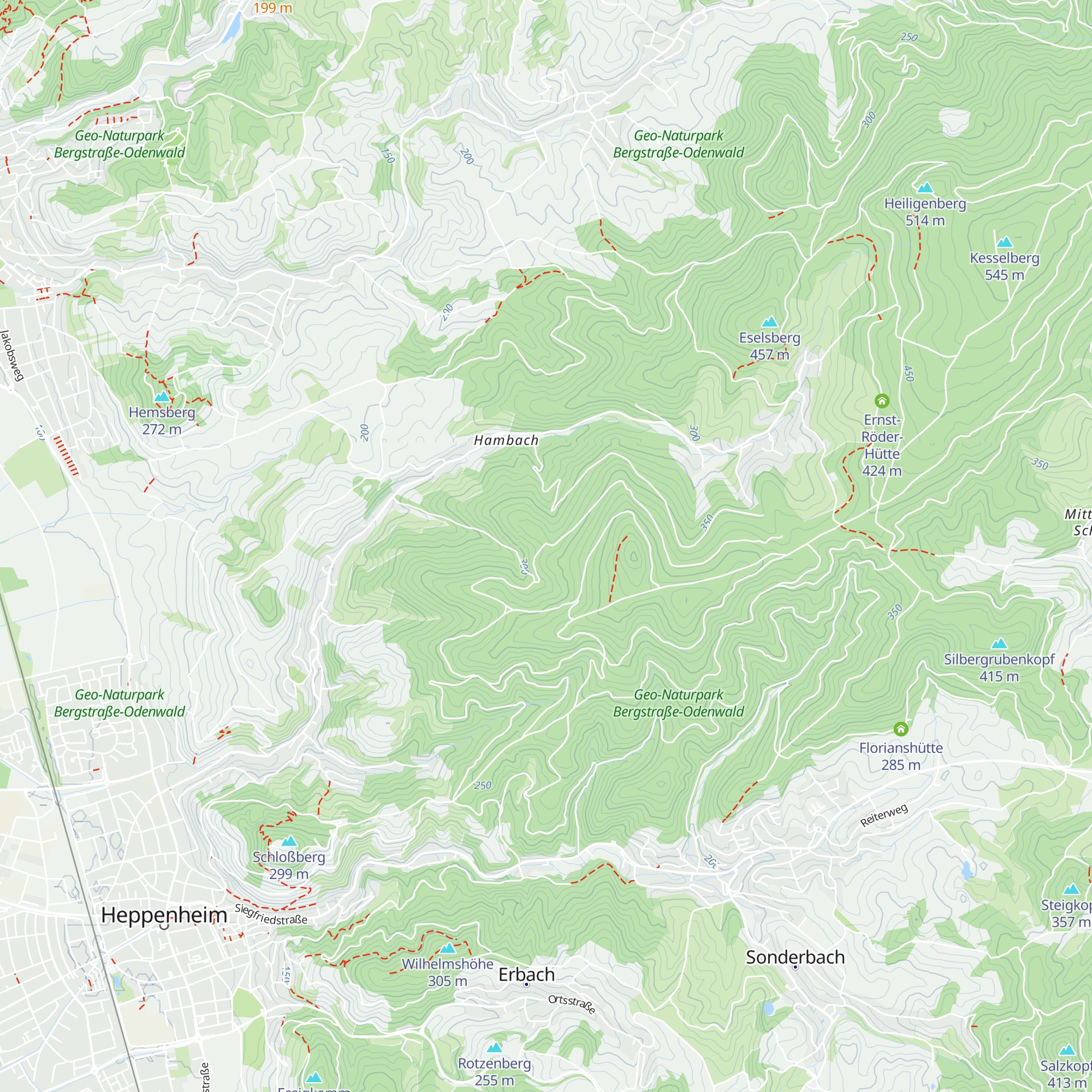 Waldarbeiterhütte map