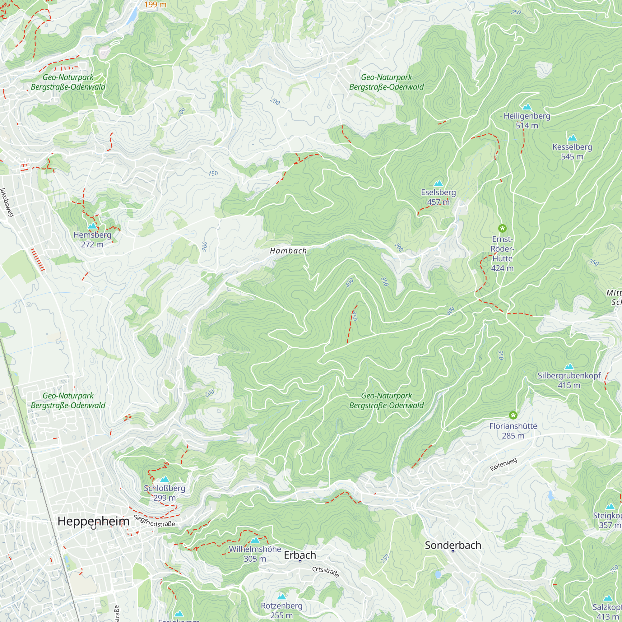 Waldarbeiterhütte map