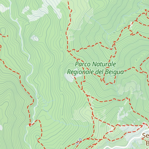 Map of Bric del Dentino