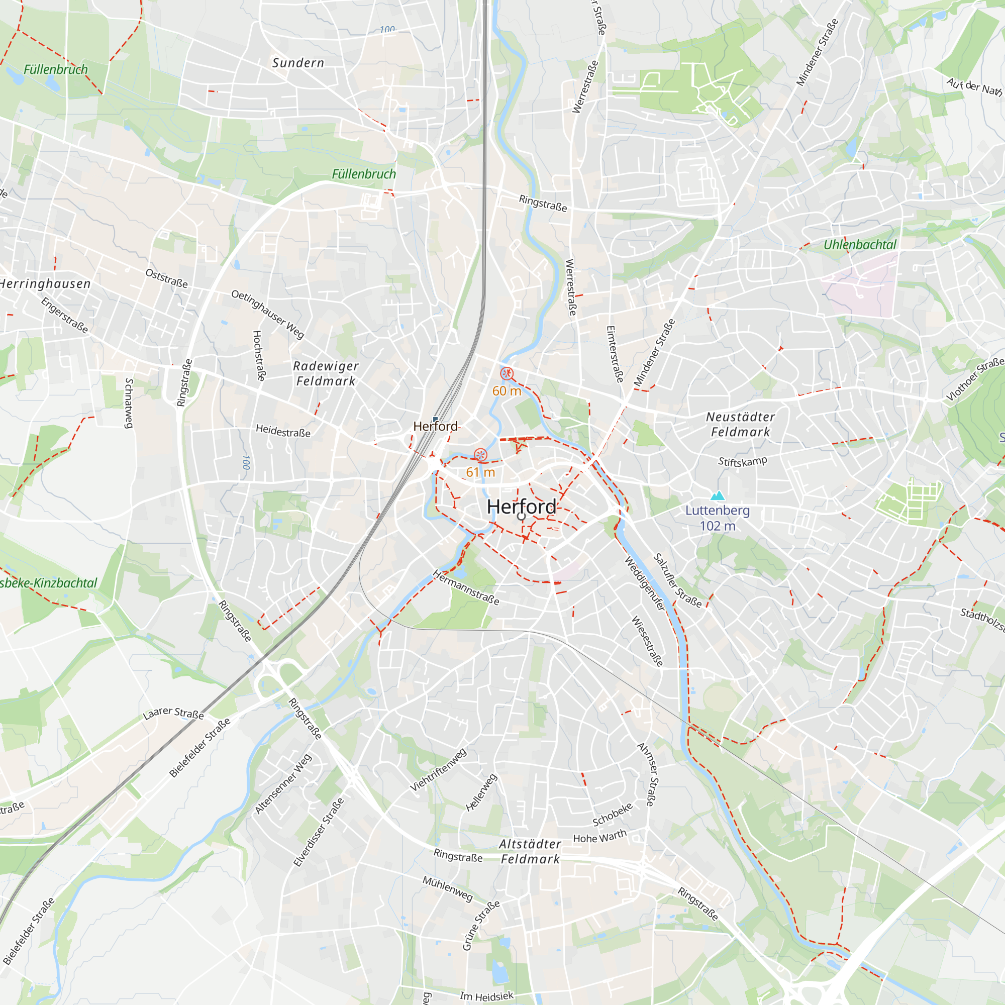 Tourist-Information map