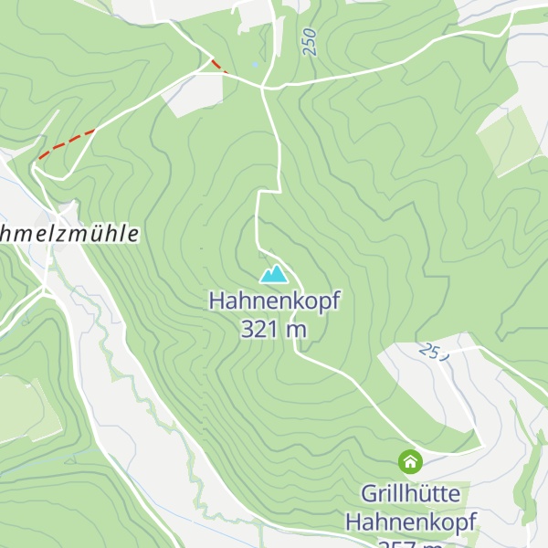 Map of Hahnenkopf