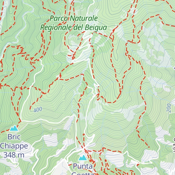 Map of Rifugio Case Vaccà
