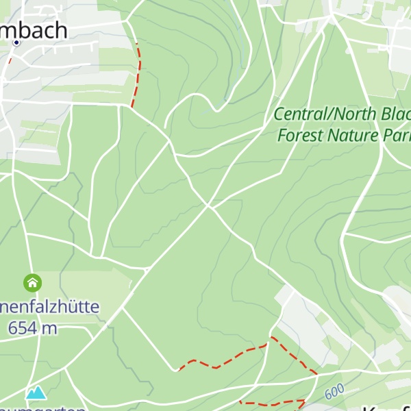 Map of Ameisenwald-Hütte