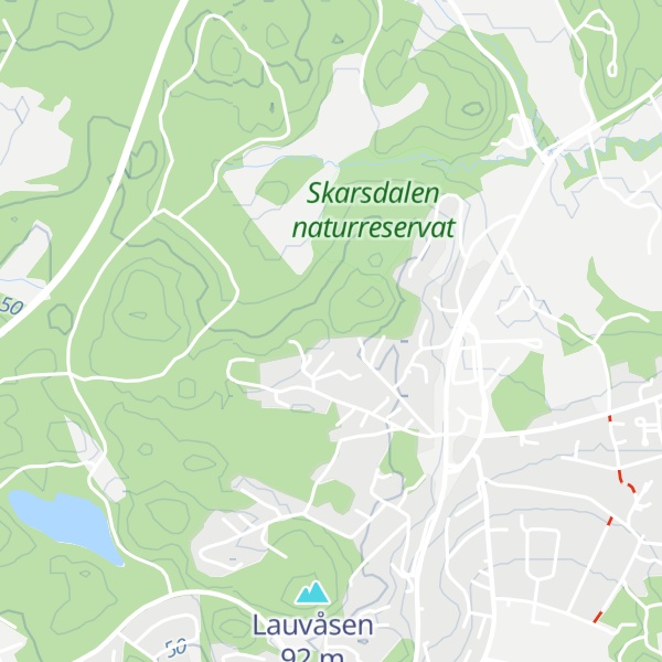 Map of Skarkeflu