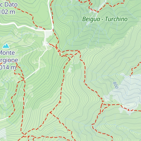 Map of Cima Faiallo