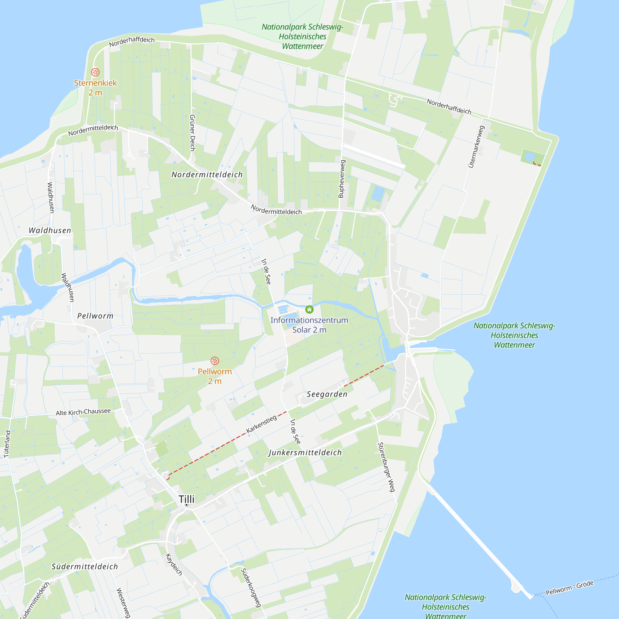 Informationszentrum Solar map