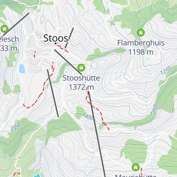 Map of Restaurant Brunnerboden