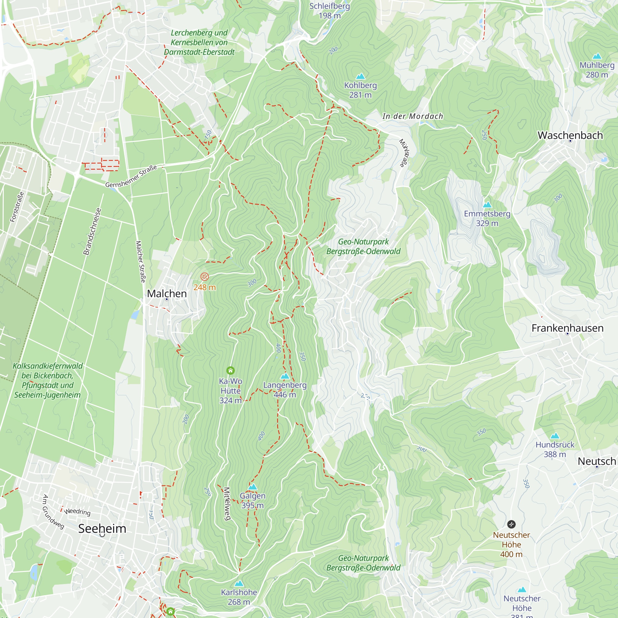 Niederbeerbacher Grillhütte map