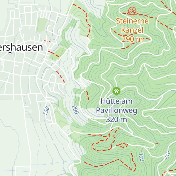 Map of Hütte am Kehrrang