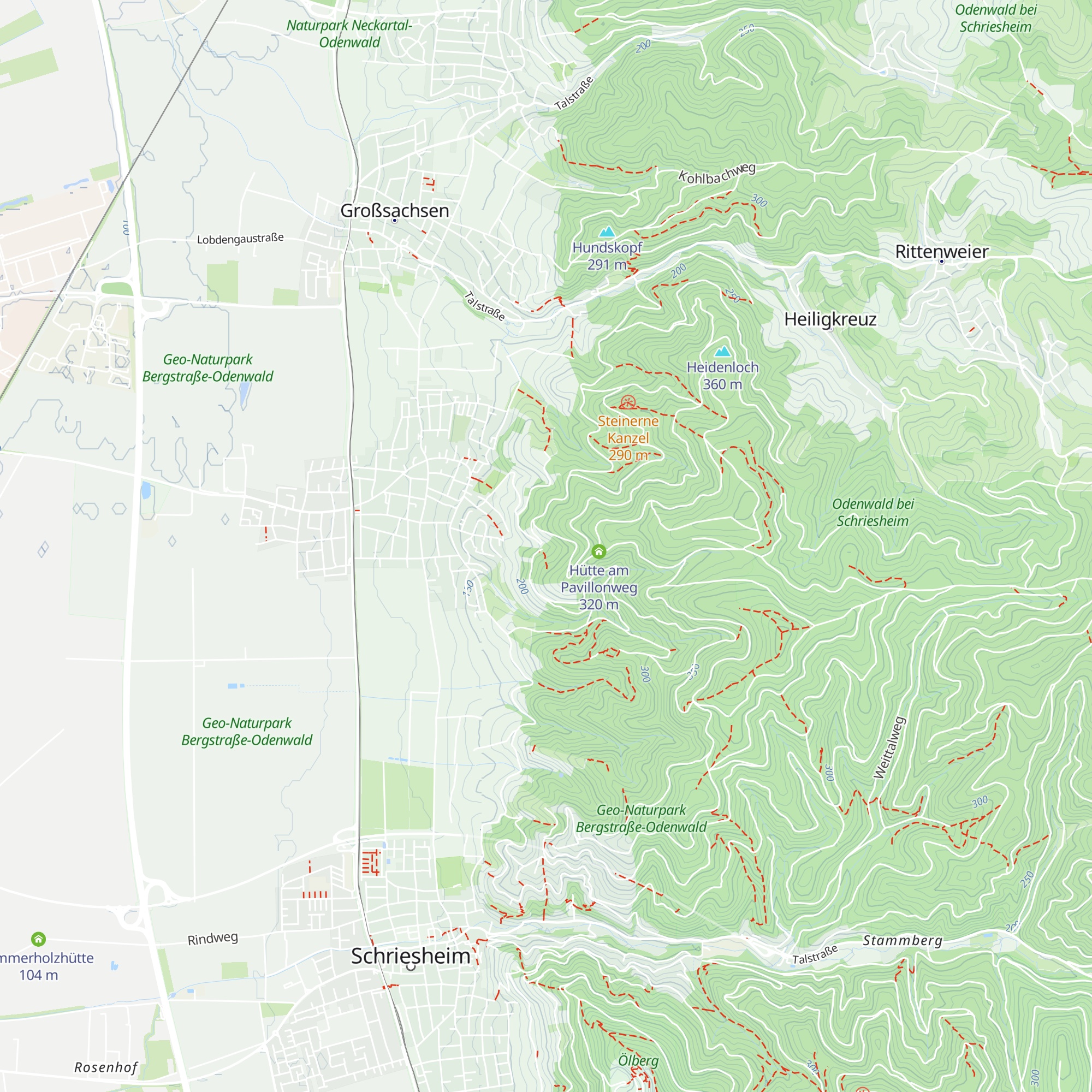 Hütte am Kehrrang map