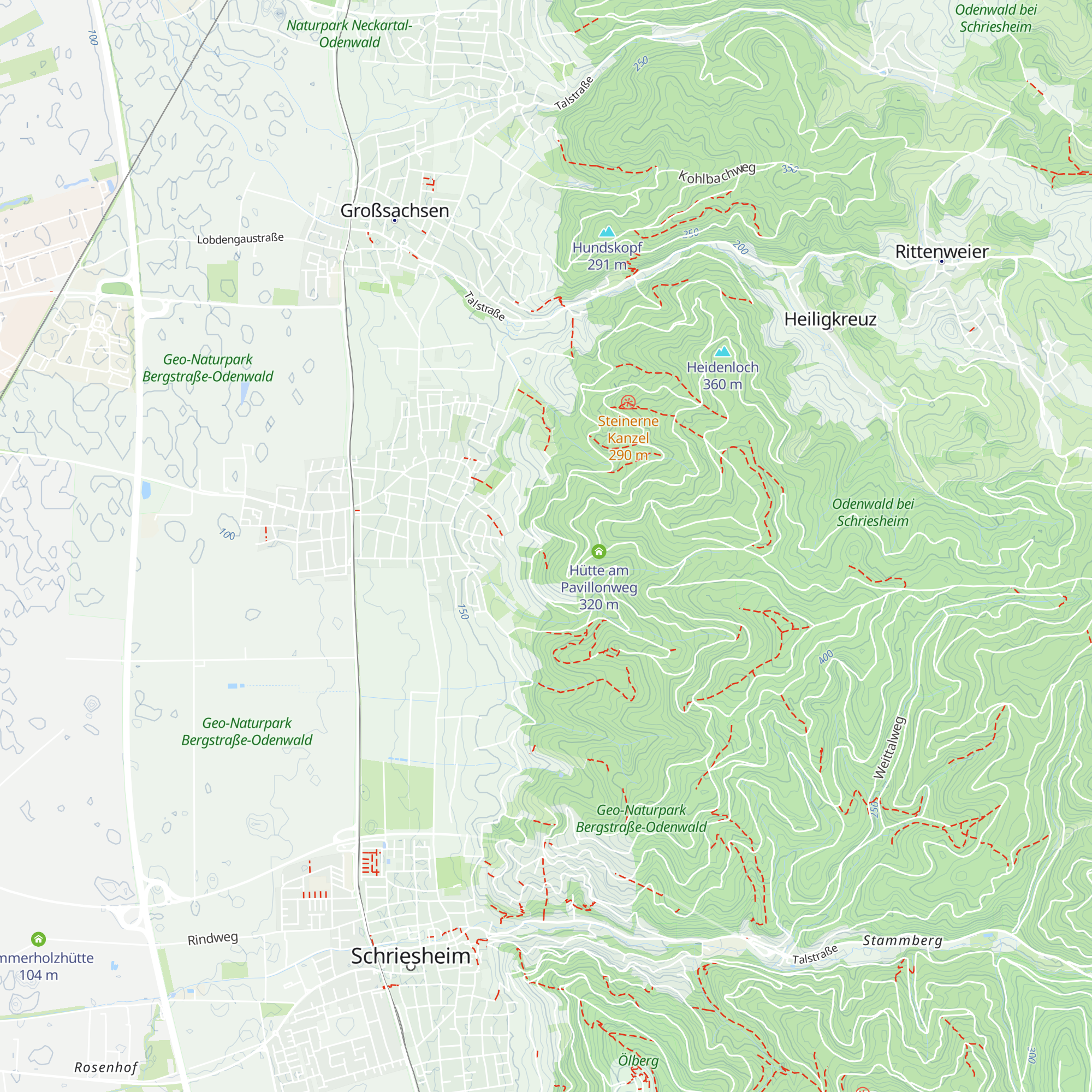 Hütte am Kehrrang map