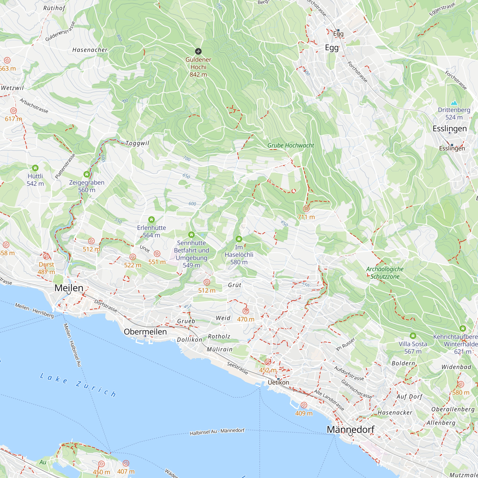 Im Haselöchli map