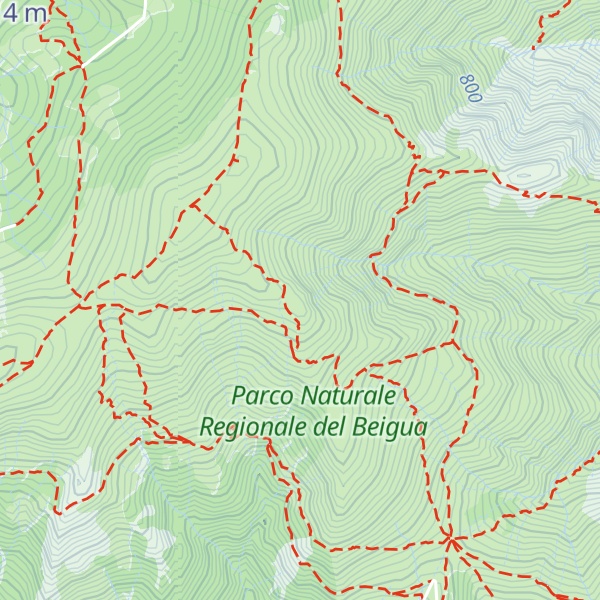 Map of Cima Sineuvin