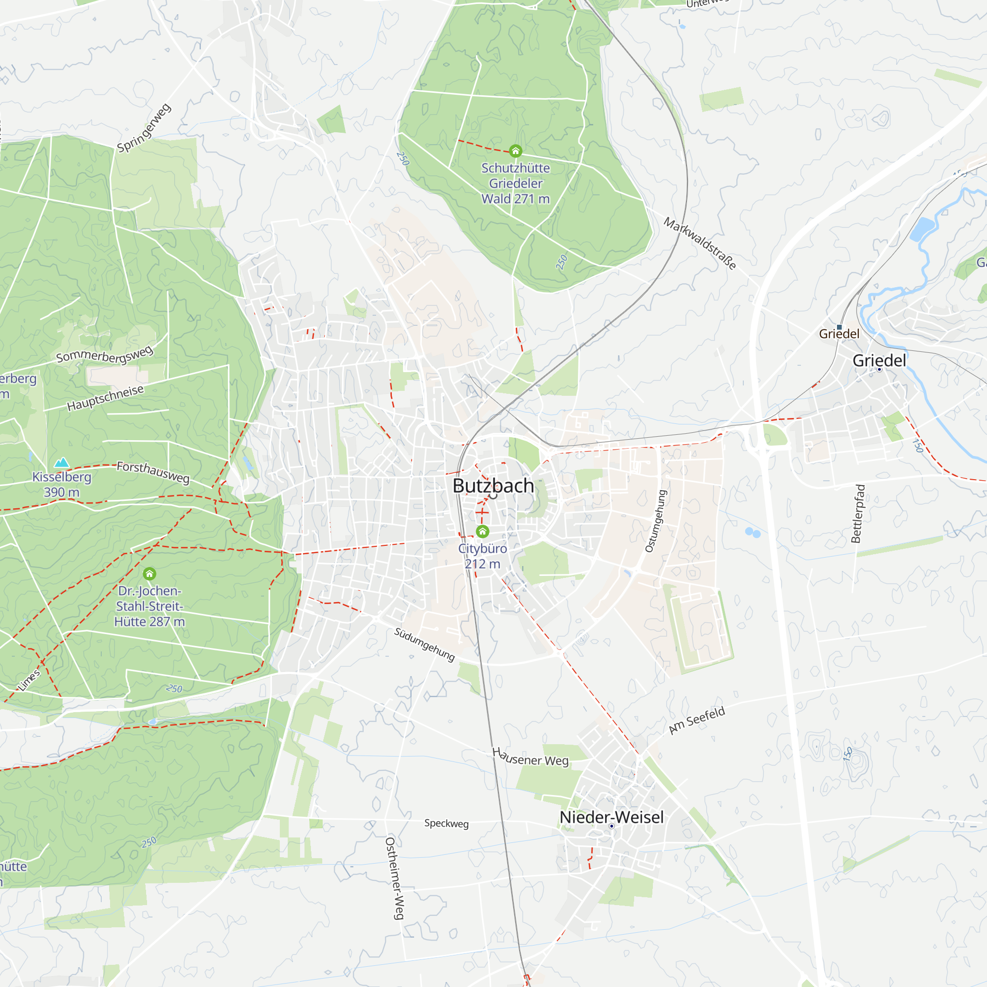 Tourist-Information map