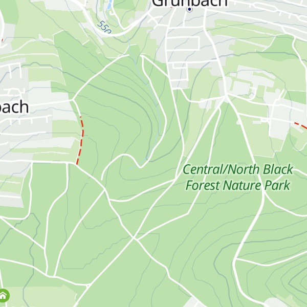 Map of Schollenbächle Hütte