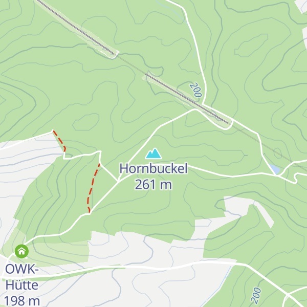 Map of Hornbuckel
