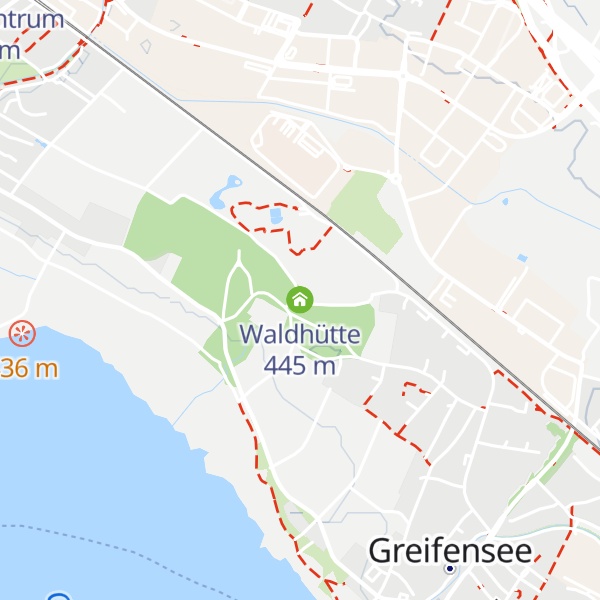 Map of Waldhütte