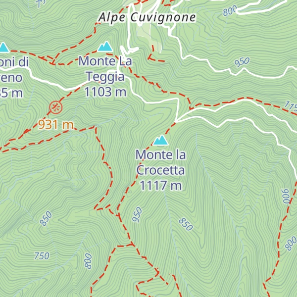 Map of Crocetta
