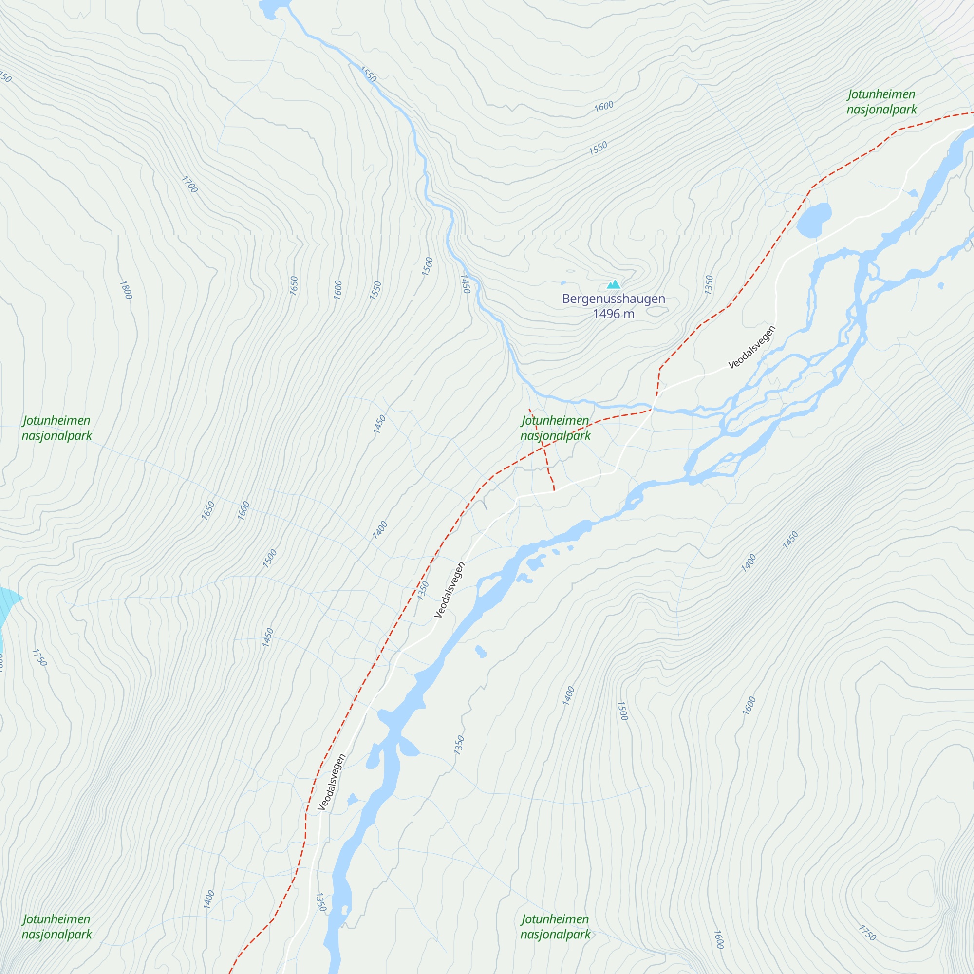 Bergenussbue map