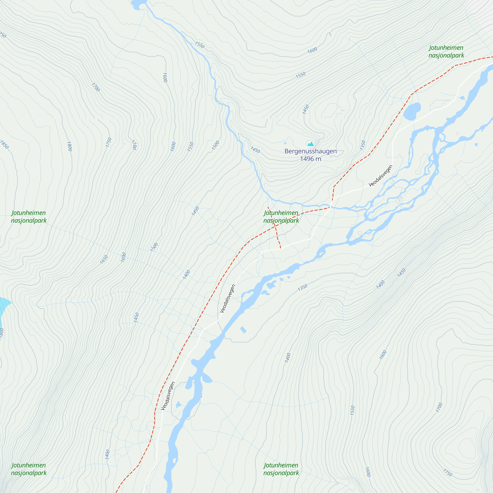 Bergenussbue map