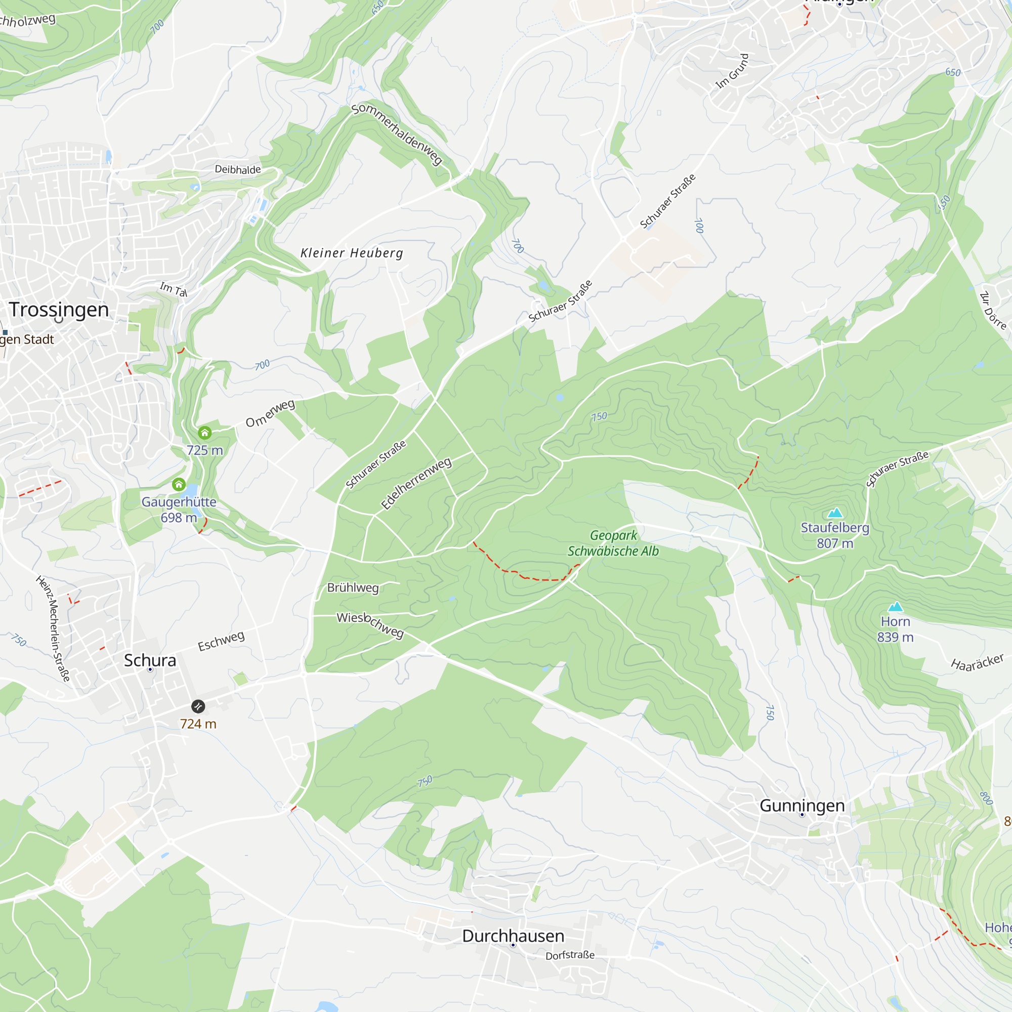 Pfarrwaldhütte map
