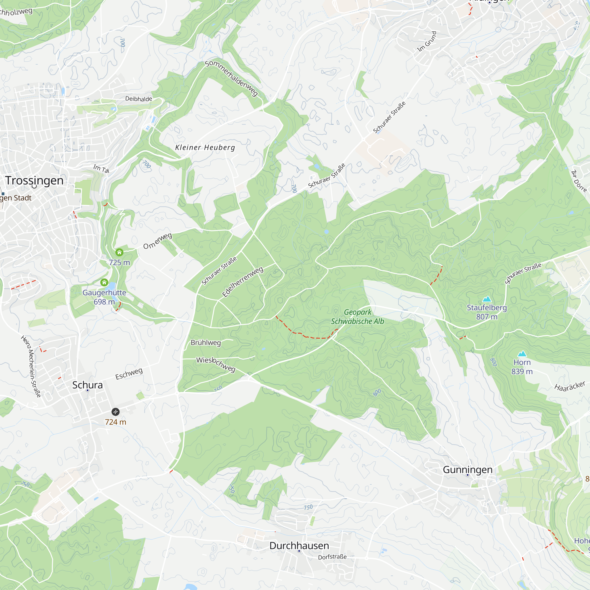 Pfarrwaldhütte map