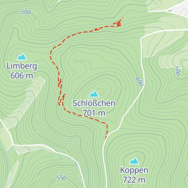 Map of Schlößchen