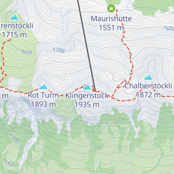 Map of Klingenstock