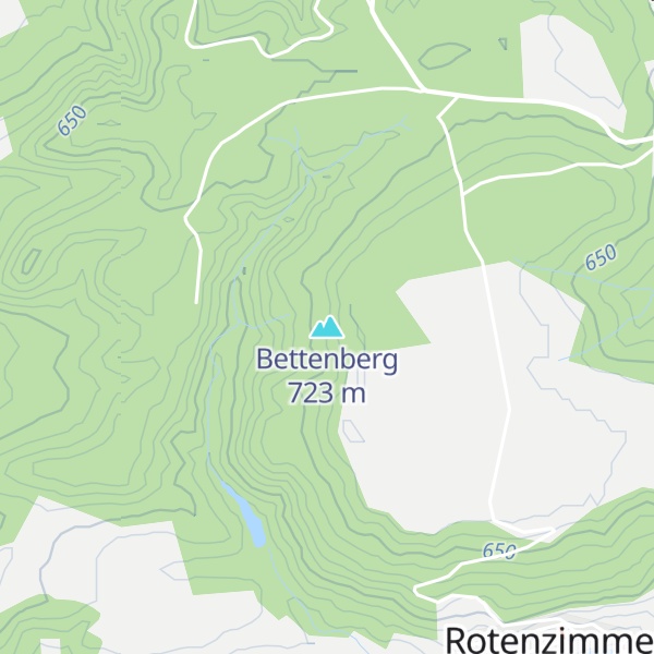 Map of Bettenberg