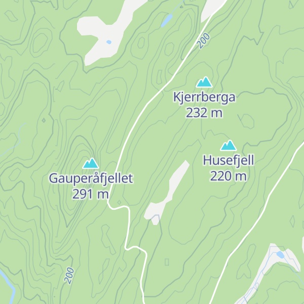 Map of Brenteberga