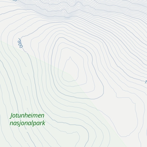 Map of Smådalshøe