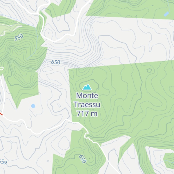 Map of Monte Traessu