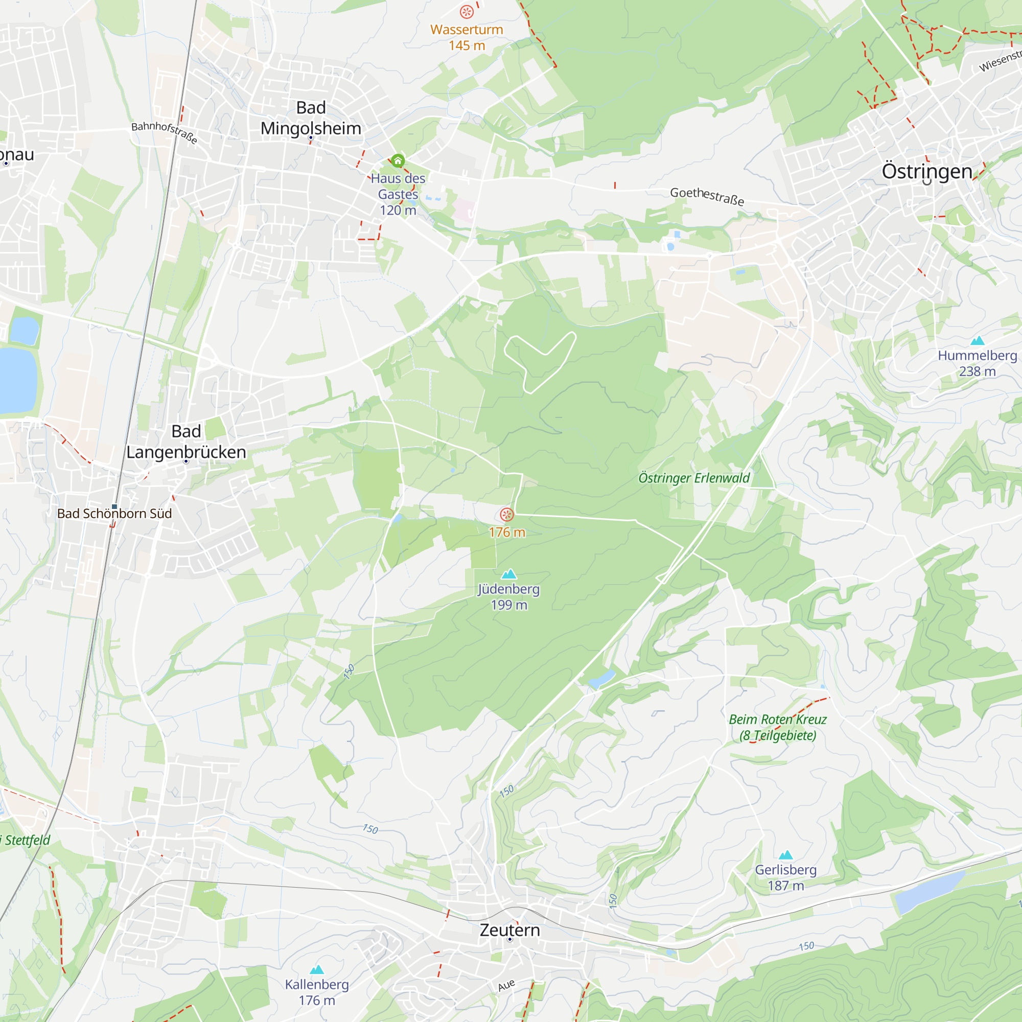 Hütte Schönblick map