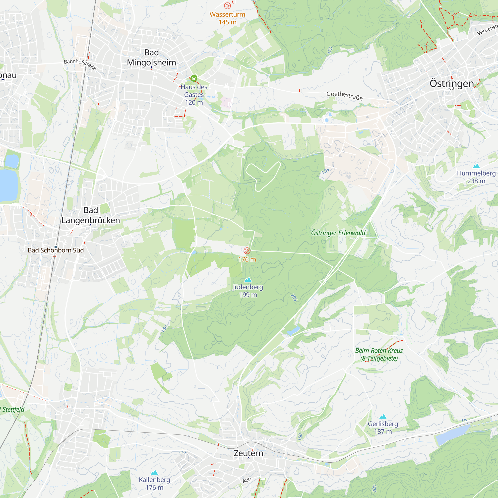 Hütte Schönblick map