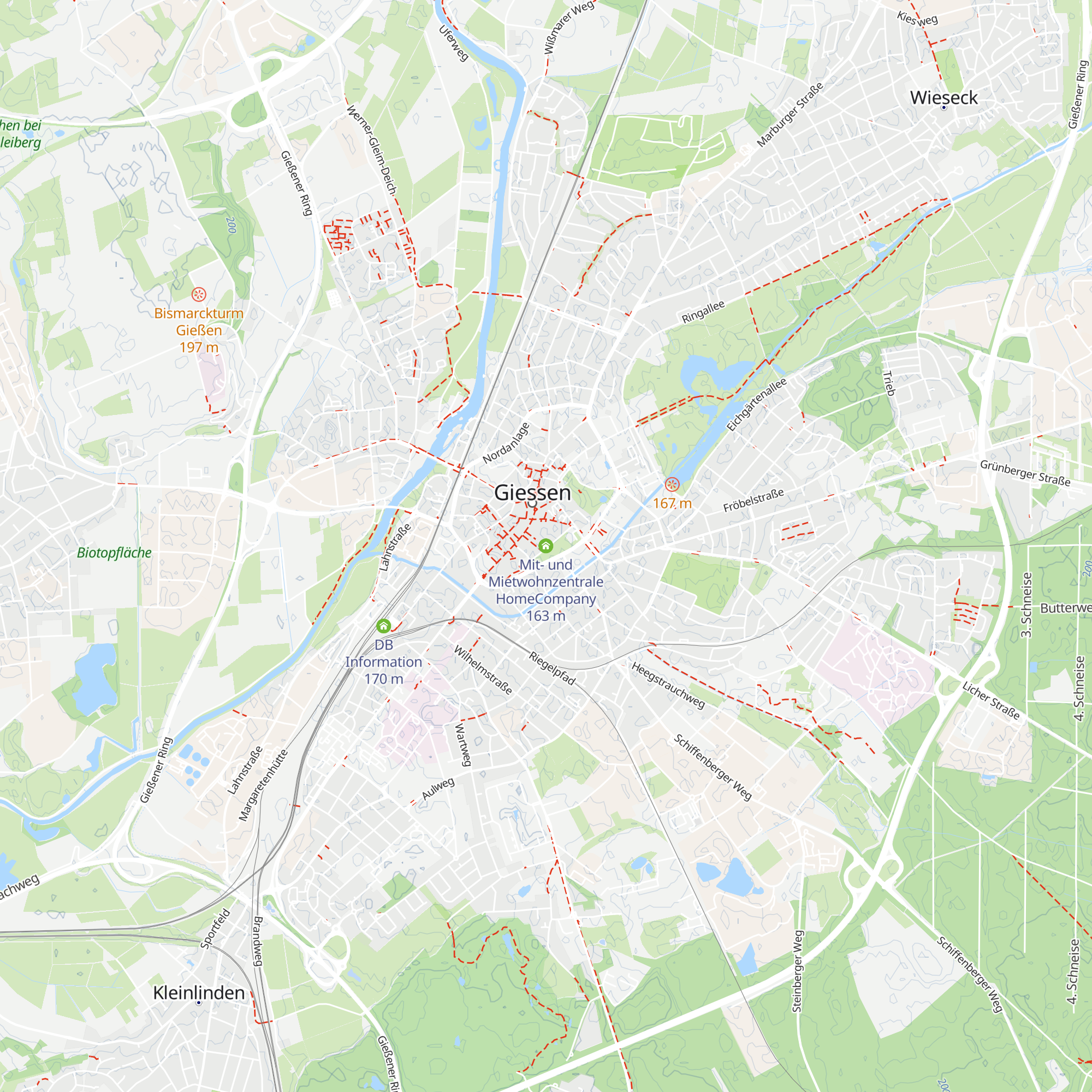 Mit- und Mietwohnzentrale HomeCompany map