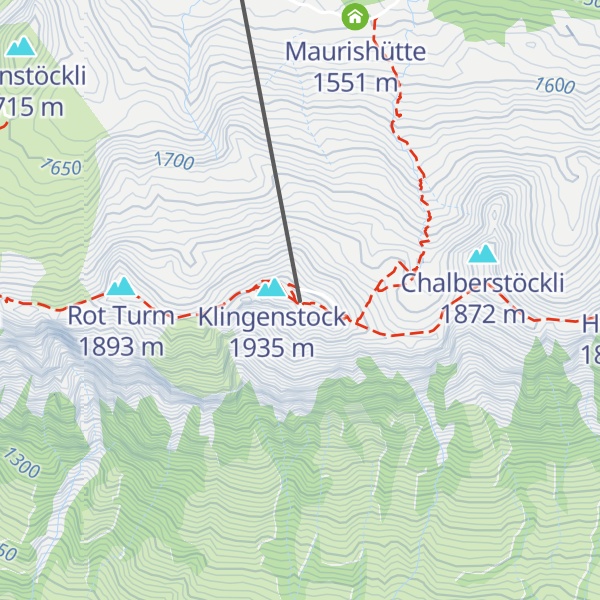 Map of Sessellift Klingenstock Bergstation