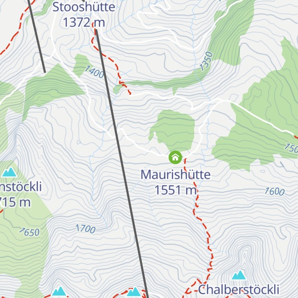 Map of Metzg-Hütte