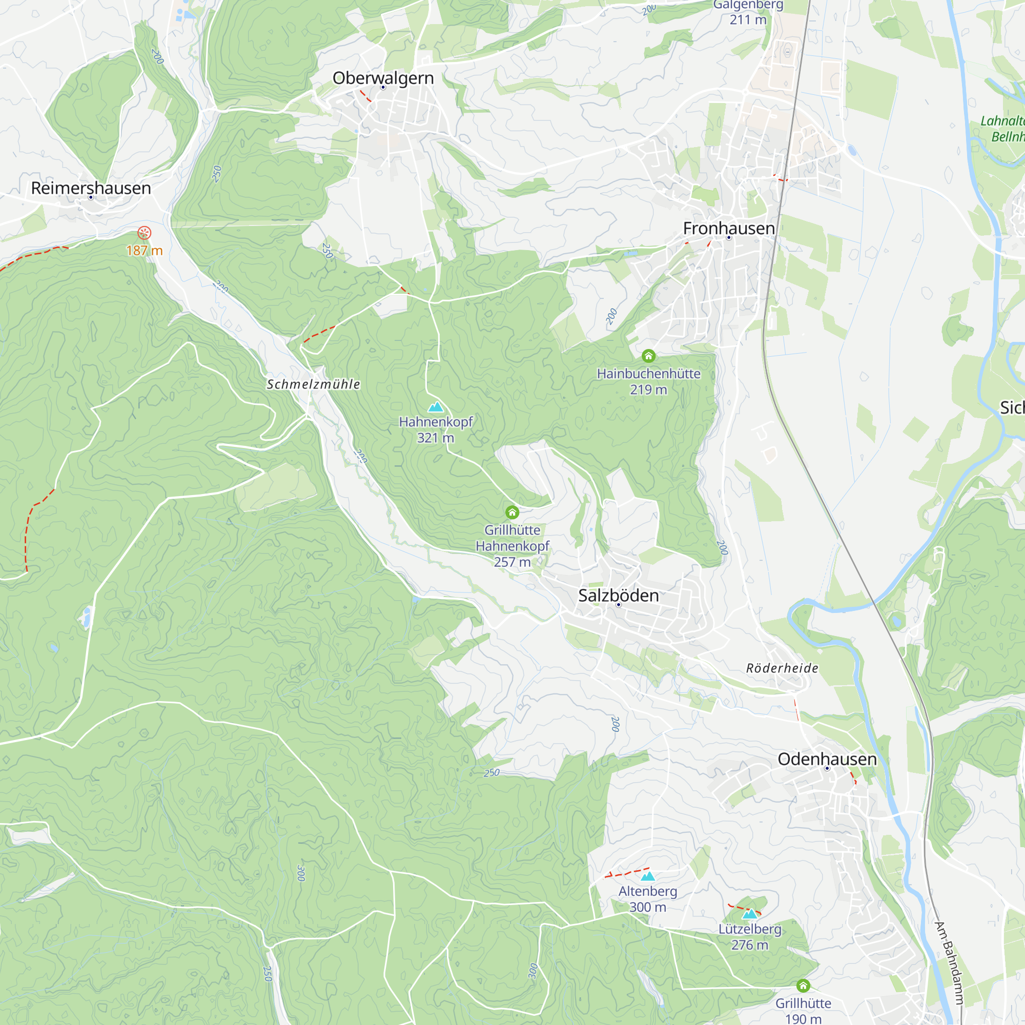 Grillhütte Hahnenkopf map