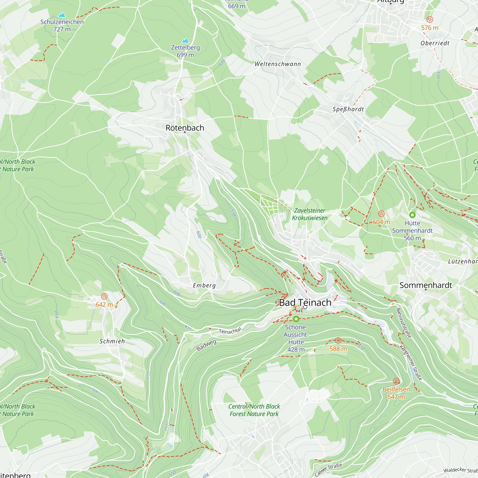 Berghütte map