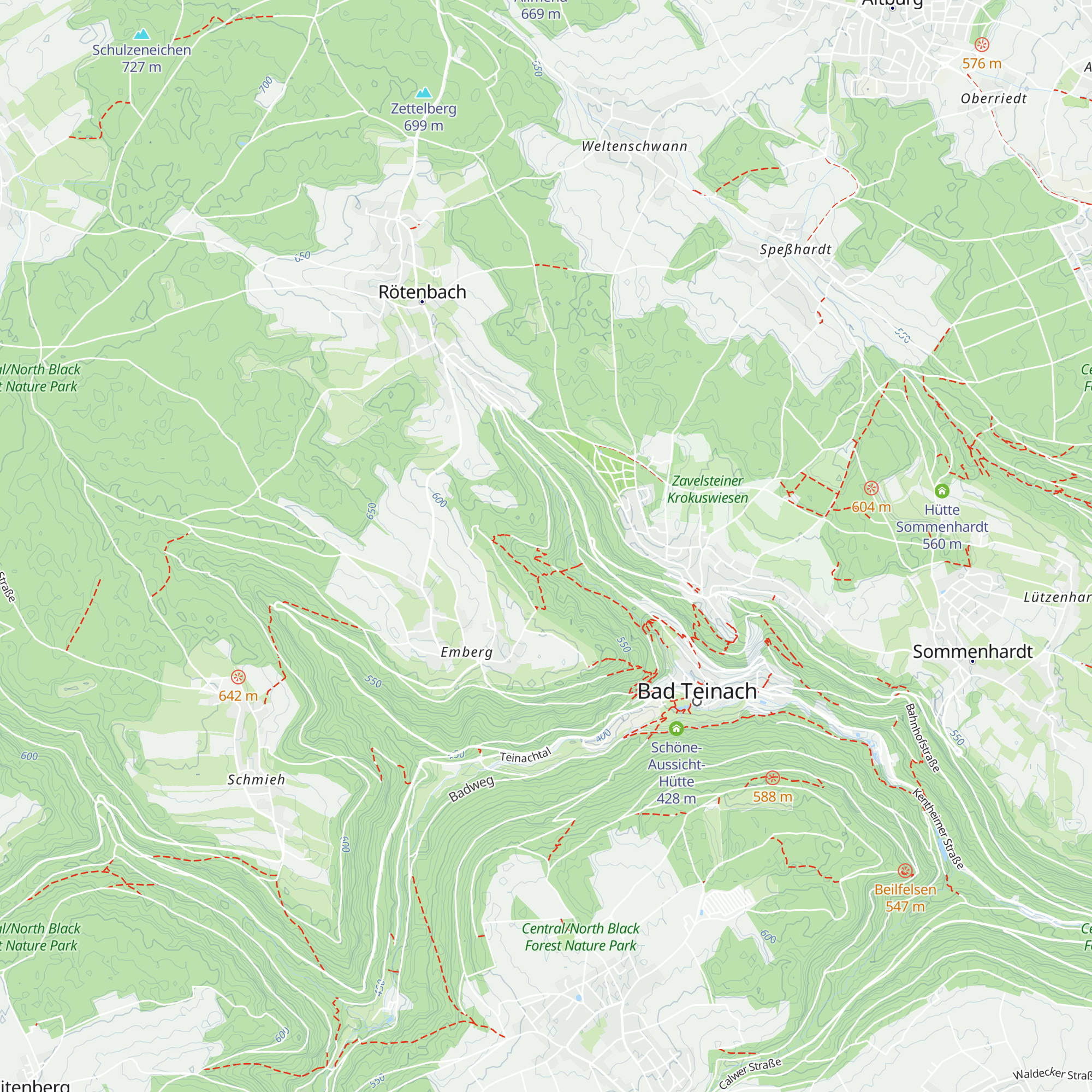 Berghütte map