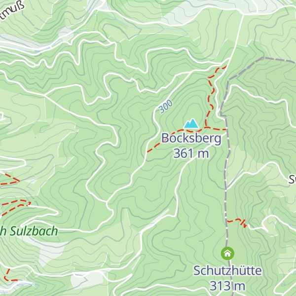 Map of Bocksberghütte