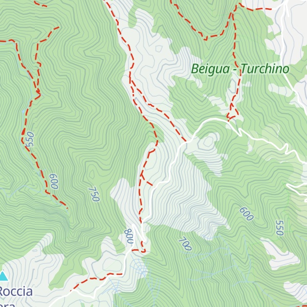 Map of Monte Pavaglione