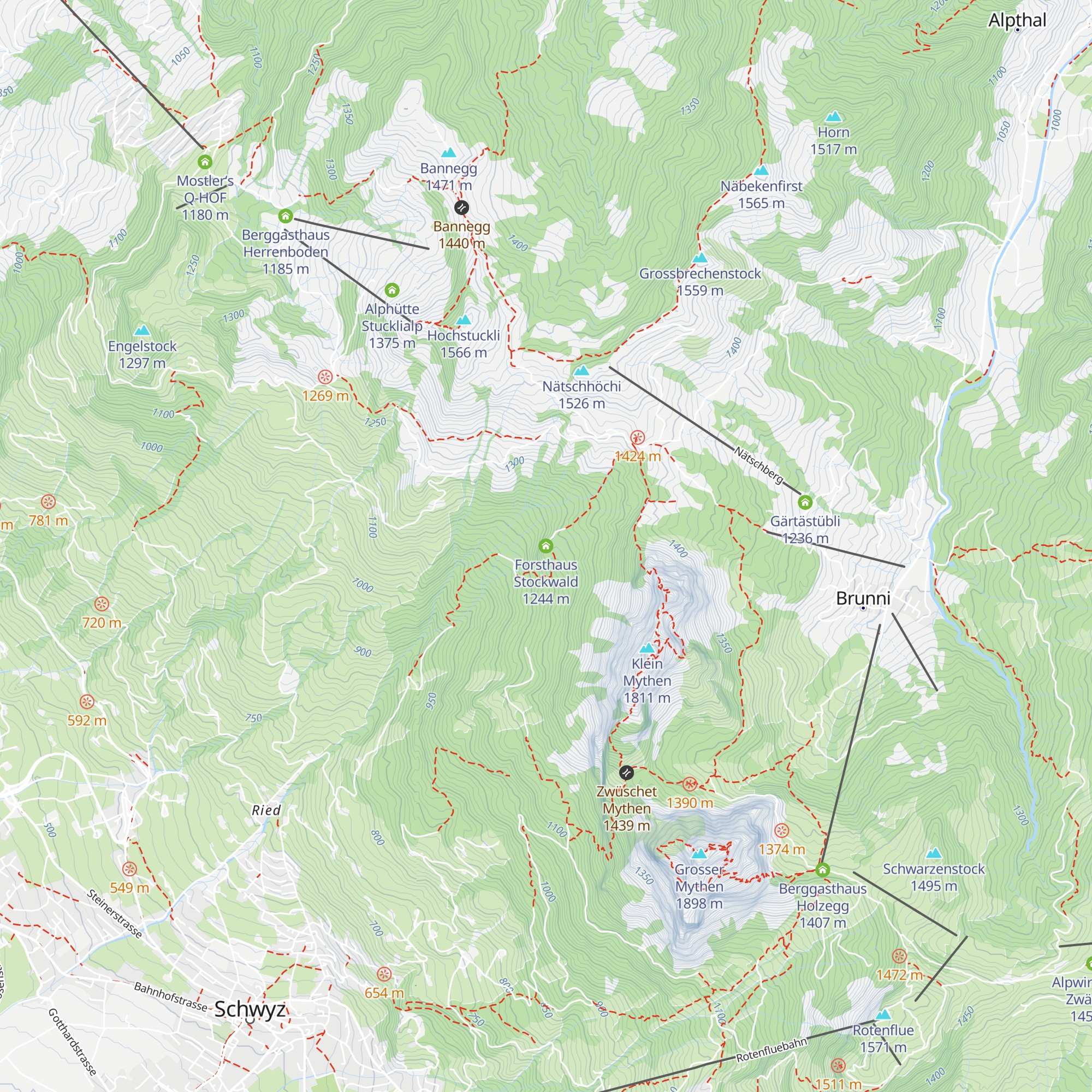 Forsthaus Stockwald map
