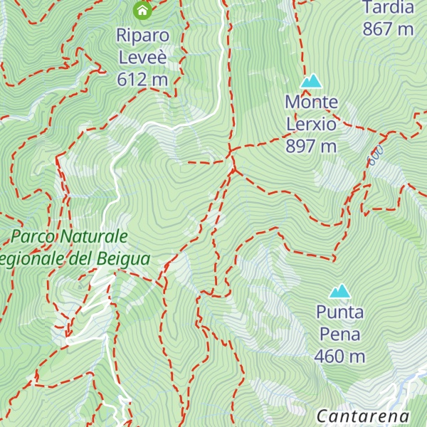 Map of Rifugio Salve Regina