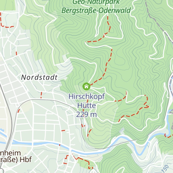 Map of Hirschkopf Hütte