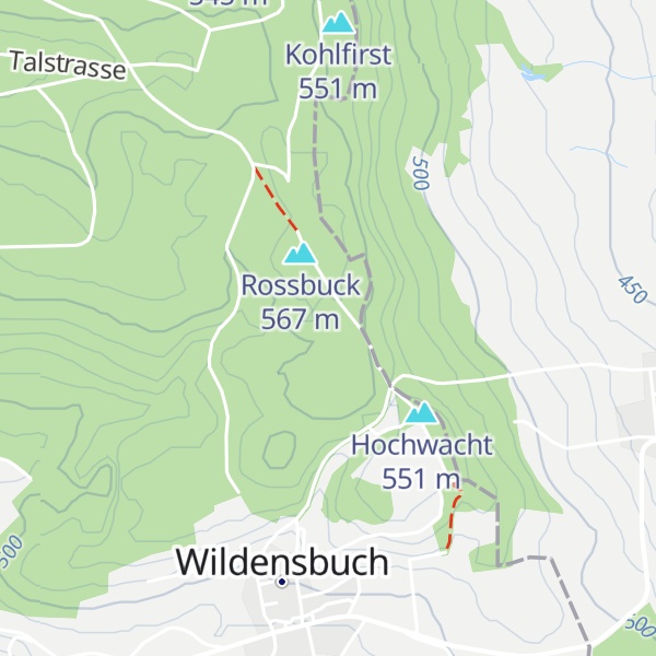 Map of Chrummweghütte